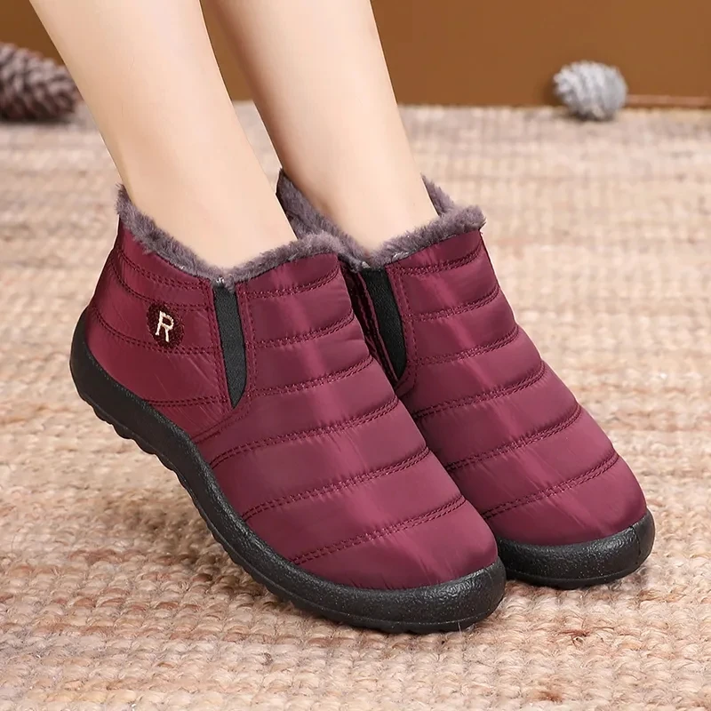 Fashion waterproof boots snow plush womens shoes winter 2021 trendy down ankle boots female plush fur shoes
Fashion waterproof boots snow plush womens shoes winter 2021 trendy down ankle boots female plush fur shoes