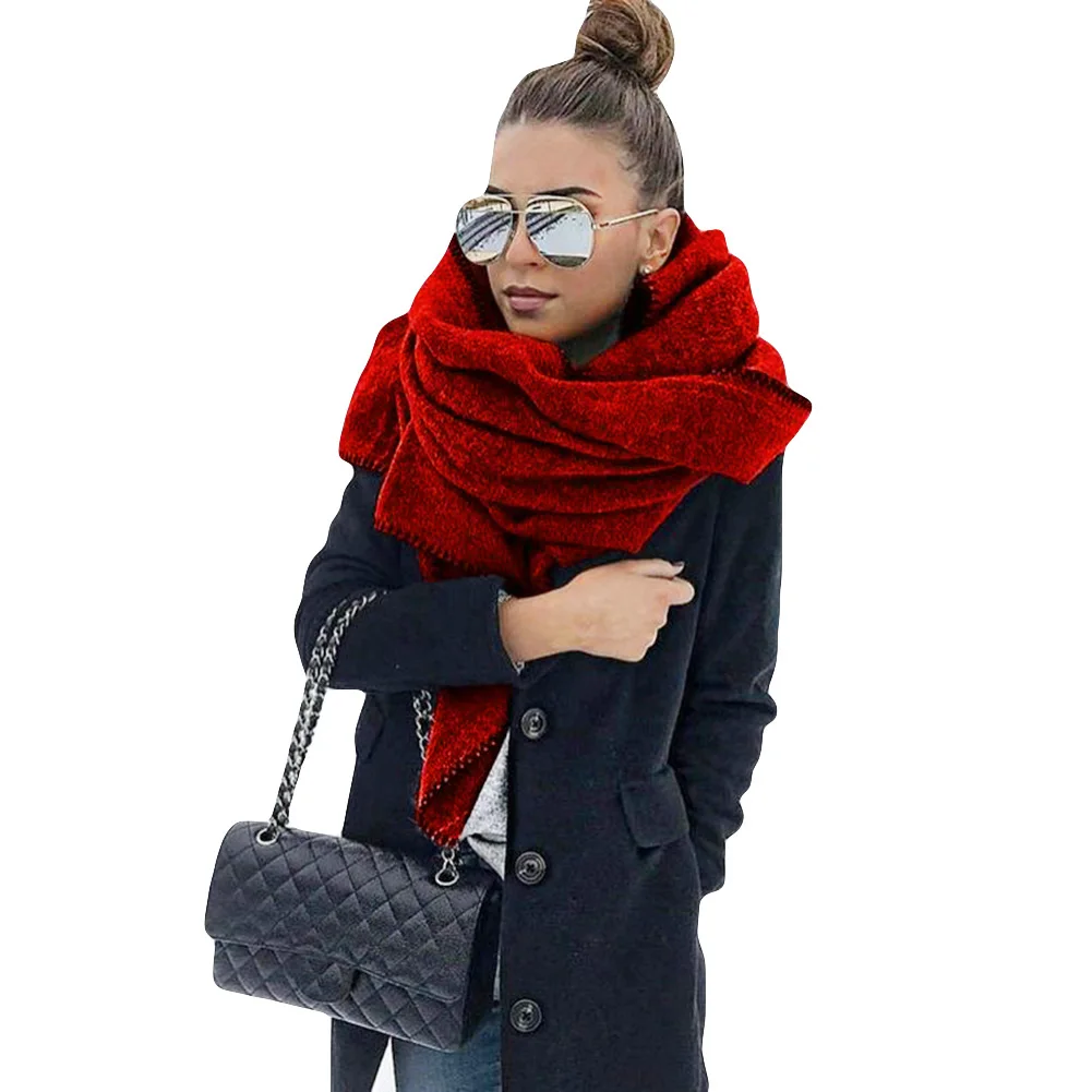 200cm Autumn Winter Women Solid Color Fleece Scarf Warm Shawl Outdoor Neck Wrap Scarf Shawl Winter Neck Warmer Wrap
200cm Autumn Winter Women Solid Color Fleece Scarf Warm Shawl Outdoor Neck Wrap Scarf Shawl Winter Neck Warmer Wrap