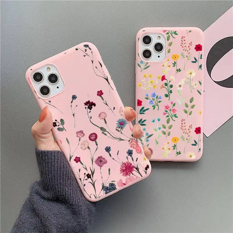 Fashion colorful Flowers pattern Phone Case Candy Color for iPhone 6 7 8 11 12 13 s mini pro X XS XR MAX Plus
Fashion colorful Flowers pattern Phone Case Candy Color for iPhone 6 7 8 11 12 13 s mini pro X XS XR MAX Plus