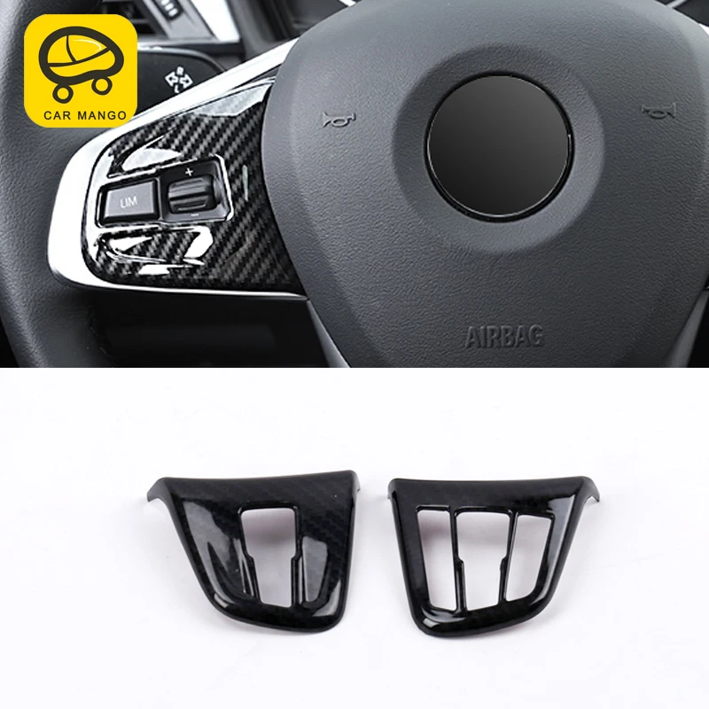 CARMANGO для BMW 1 серии F20 F21 2012-2019 автомобильный Стайлинг рулевое колесо круглая отделка крышка стикер рамка аксессуары для интерьера
CARMANGO для BMW 1 серии F20 F21 2012-2019 автомобильный Стайлинг рулевое колесо круглая отделка крышка стикер рамка аксессуары для интерьера