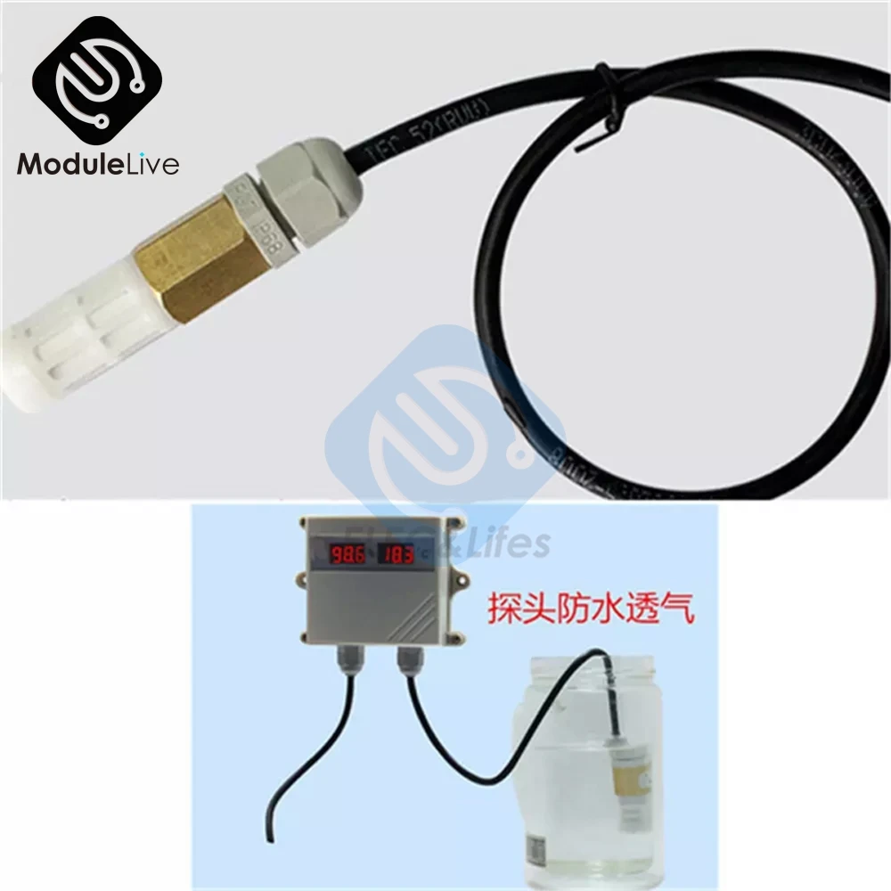 SHT20 Sensor module High Temperature Copper Sintering & PE waterproof probe Soil Moisture SHT20 Temperature Humidity Sensor
SHT20 Sensor module High Temperature Copper Sintering & PE waterproof probe Soil Moisture SHT20 Temperature Humidity Sensor