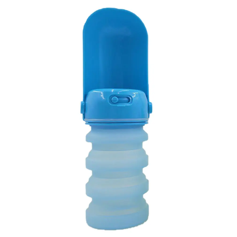 Foldable Portable Dog Water Bottle Food-Grade Silicone Lightweight Leakproof Pet Drinking Water Dispenser 300ml/10.1oz
Foldable Portable Dog Water Bottle Food-Grade Silicone Lightweight Leakproof Pet Drinking Water Dispenser 300ml/10.1oz