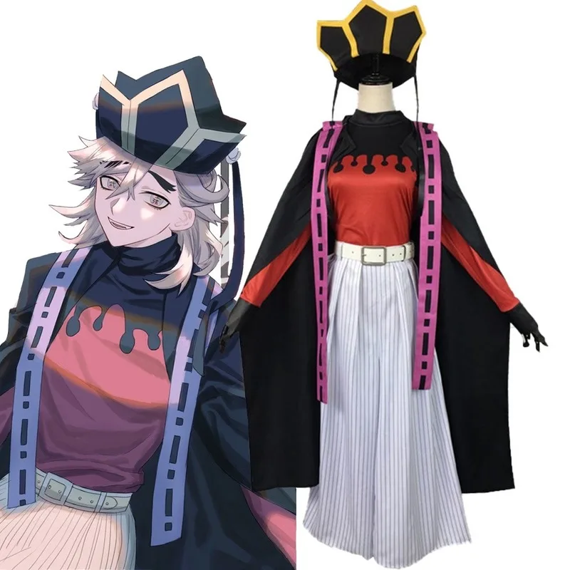 Anime Demon Slayer Kimetsu no Yaiba Douma Cosplay Costume Men Women Full Set Cloak Uniforms Halloween Carnaval Party Costume Wig
Anime Demon Slayer Kimetsu no Yaiba Douma Cosplay Costume Men Women Full Set Cloak Uniforms Halloween Carnaval Party Costume Wig