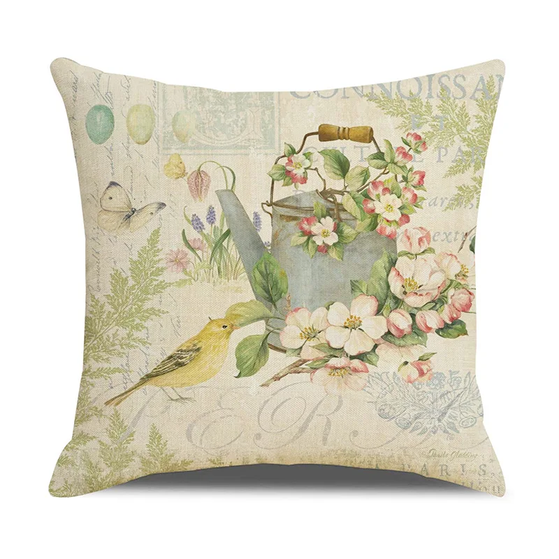 Europe Couch Cushion Pastoral Home Decorative Pillow Cotton Linen Square Pillowcase 45x45cm Seat Back Cushions Without Filling
Europe Couch Cushion Pastoral Home Decorative Pillow Cotton Linen Square Pillowcase 45x45cm Seat Back Cushions Without Filling