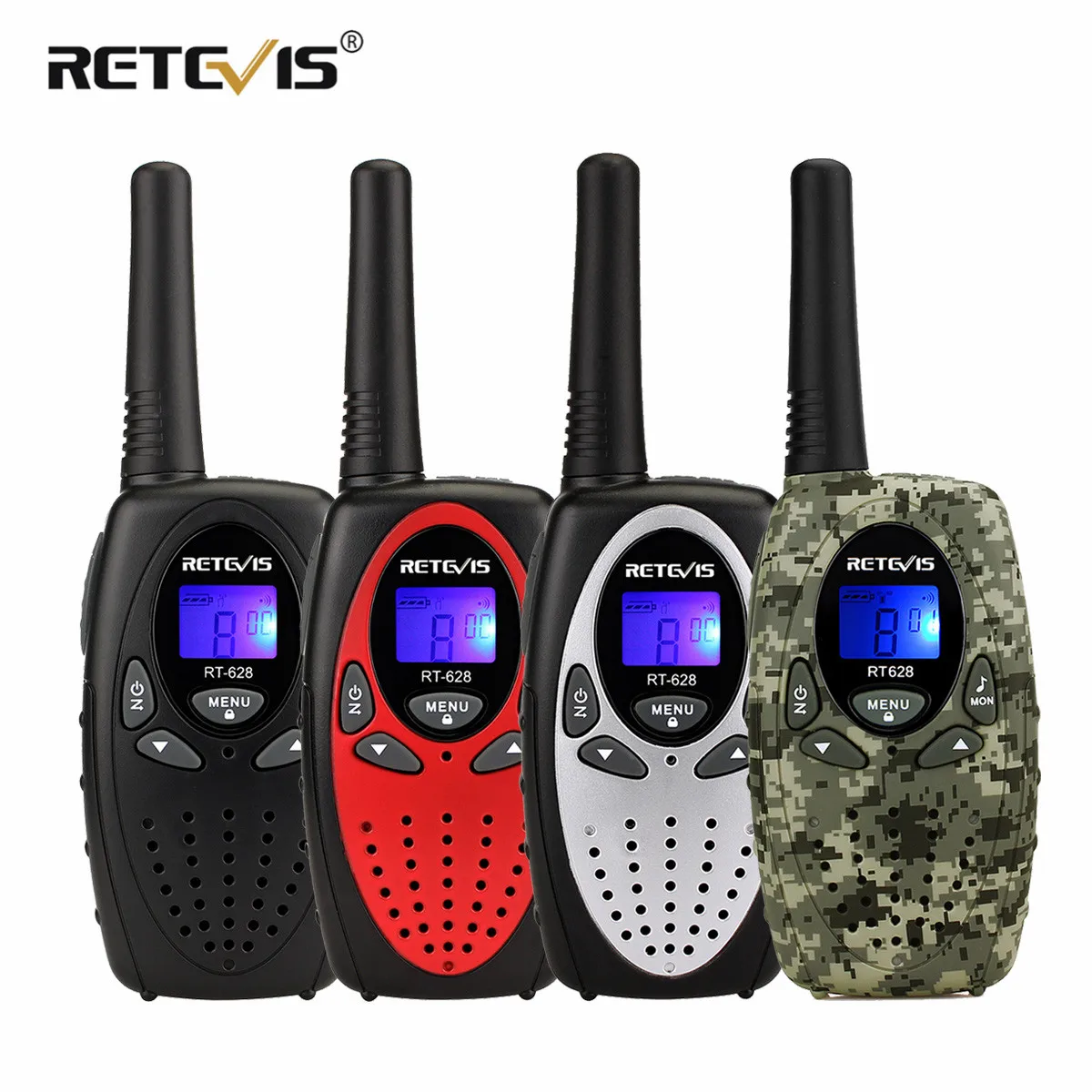 RETEVIS RT628 Mini Walkie Talkie Children 2pcs 0.5W Portable Children's radio For Camping Hiking Festival Birthday Present
RETEVIS RT628 Mini Walkie Talkie Children 2pcs 0.5W Portable Children's radio For Camping Hiking Festival Birthday Present
