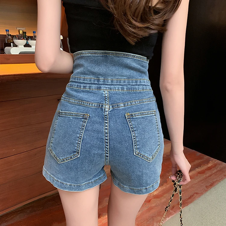 Vintage High Waist Slim Denim Shorts Female Double Waist Sexy Hot Short Harajuku Short Women Plus Size Tight Summer Beach Shorts
Vintage High Waist Slim Denim Shorts Female Double Waist Sexy Hot Short Harajuku Short Women Plus Size Tight Summer Beach Shorts
