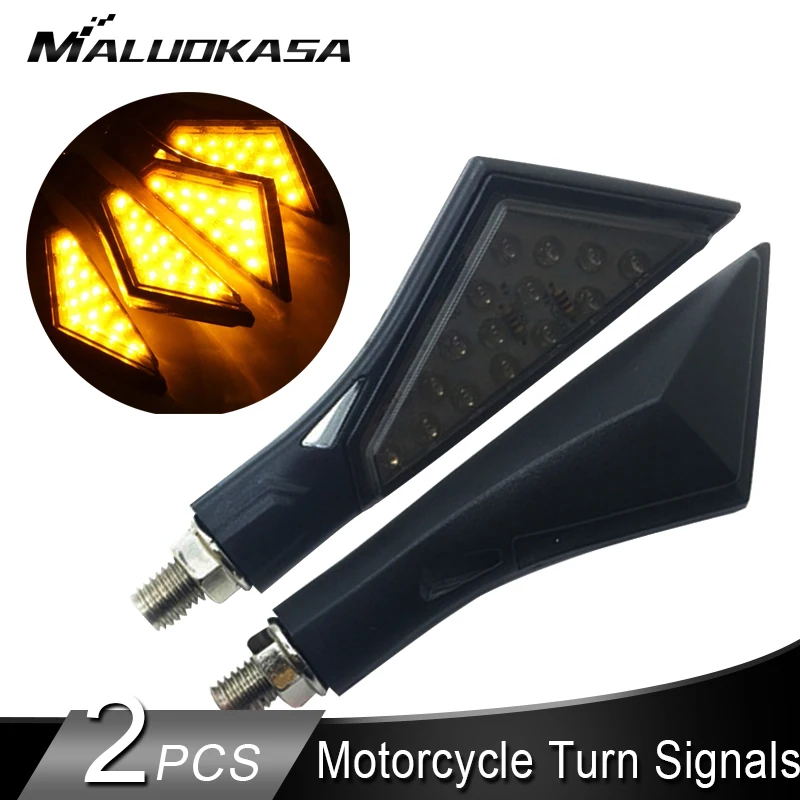 15LED Сигналы поворота мотоцикла 10 мм ATV сигнала мигалка Индикатор мотоцикл мигает