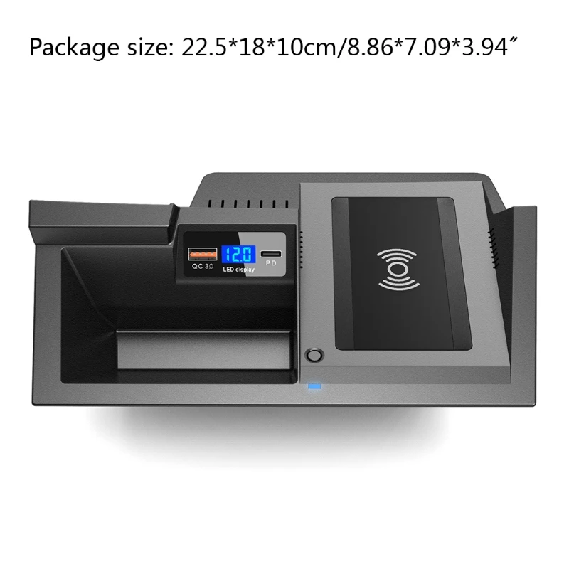 QC 3.0 Wireless Car Charger For CX-5 Charging Bracket 15W Fast Charging Plate
QC 3.0 Wireless Car Charger For CX-5 Charging Bracket 15W Fast Charging Plate