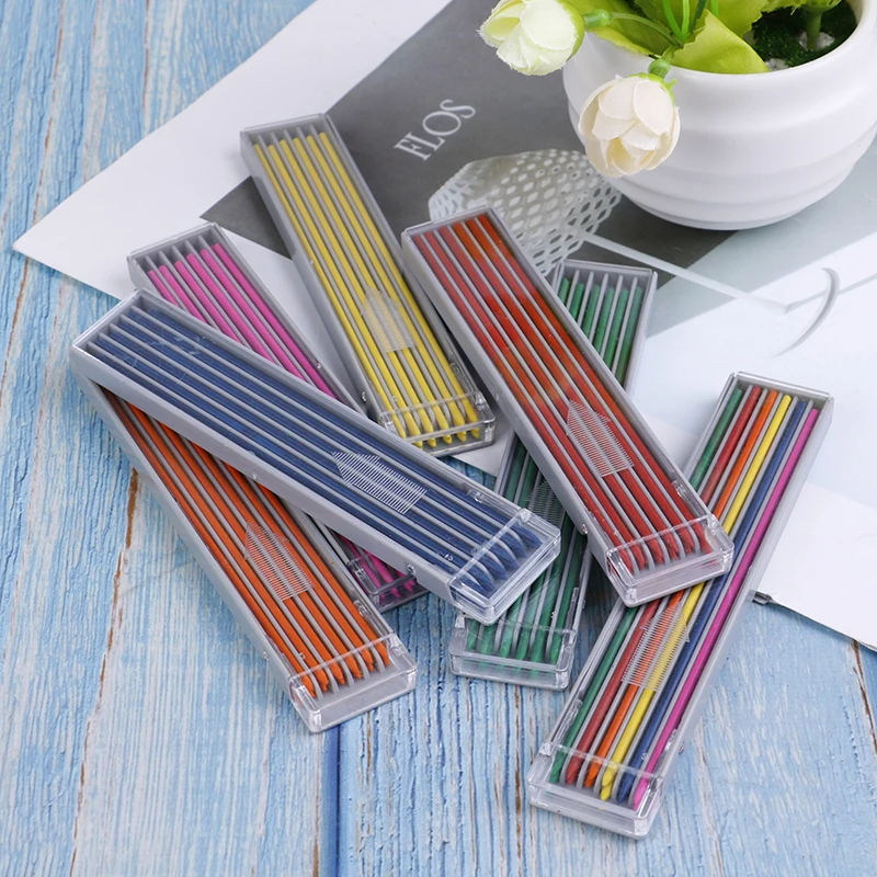 1 Box 2mm Colorful Mechanical Pencil Refills Lead Art Sketch Drawing Automatic Pencil Lead Pencil Core
1 Box 2mm Colorful Mechanical Pencil Refills Lead Art Sketch Drawing Automatic Pencil Lead Pencil Core