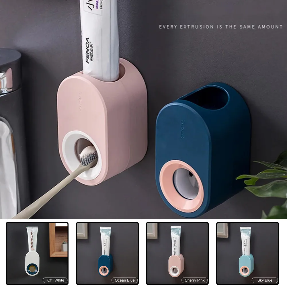 1PC Fully Automatic Toothpaste Dispenser Toothbrush Storage Shelf Wall Hangers Oothbrush Holder Wall Mount For Bathroom
1PC Fully Automatic Toothpaste Dispenser Toothbrush Storage Shelf Wall Hangers Oothbrush Holder Wall Mount For Bathroom