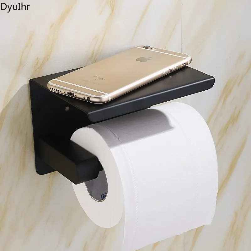 Toilet creative toilet paper holder black perforated paper roll holder toilet cell phone paper towel holder DyuIhr
Toilet creative toilet paper holder black perforated paper roll holder toilet cell phone paper towel holder DyuIhr