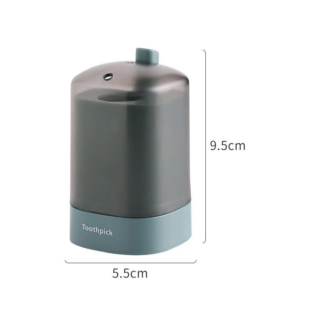 Toothpicks Holder Automatic Toothpick Dispenser Square Pressing Toothpick Box Household Storage Container for Hotel Living Room
Toothpicks Holder Automatic Toothpick Dispenser Square Pressing Toothpick Box Household Storage Container for Hotel Living Room