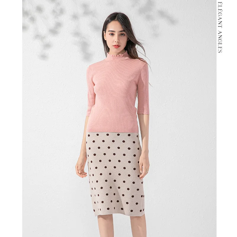 Half-Collar Slim Half-Sleeve Shirt Shirt 2020 New Style for Autumn and Winter Sweater Female Close-Fitted and Comfortable Women
Half-Collar Slim Half-Sleeve Shirt Shirt 2020 New Style for Autumn and Winter Sweater Female Close-Fitted and Comfortable Women