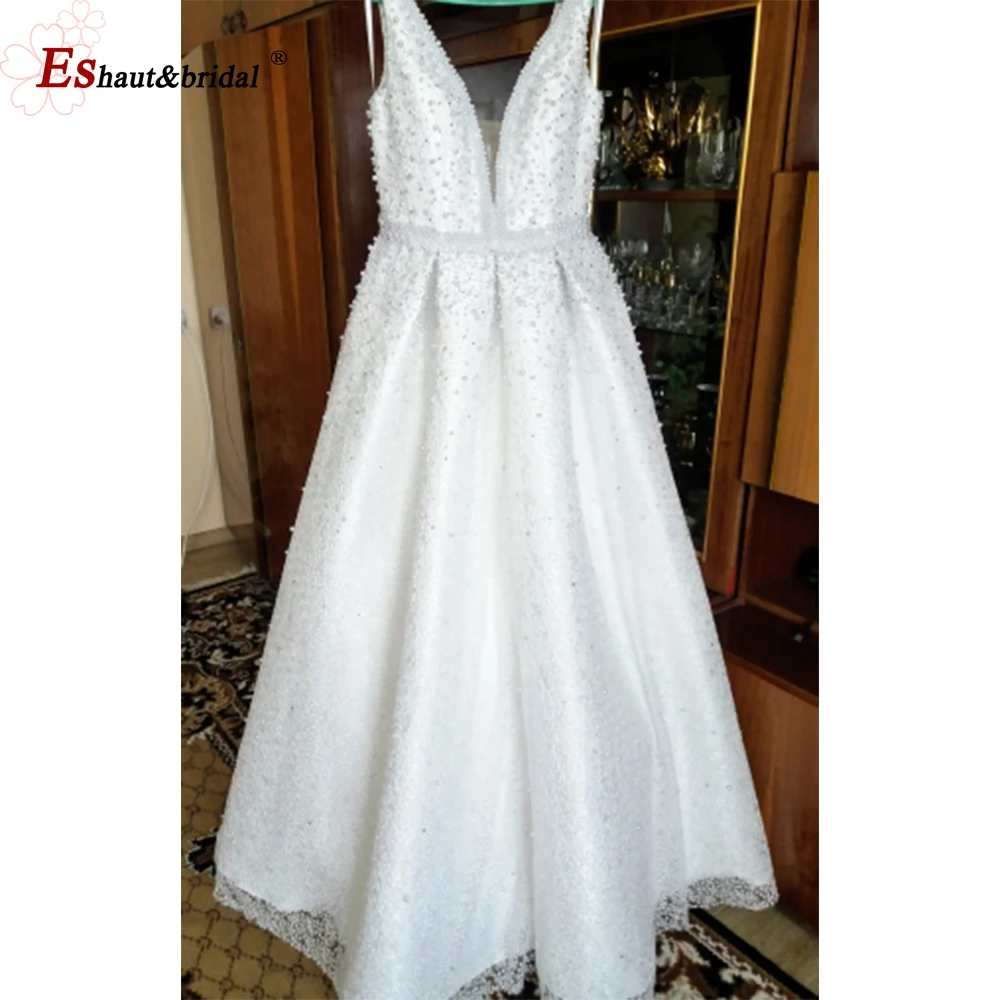 Luxury Evening Dress for Women 2021 Dubai Arabic A Line V Neck Pearl Backless Floor Length Sleeveless Long Formal Party Gowns
Luxury Evening Dress for Women 2021 Dubai Arabic A Line V Neck Pearl Backless Floor Length Sleeveless Long Formal Party Gowns