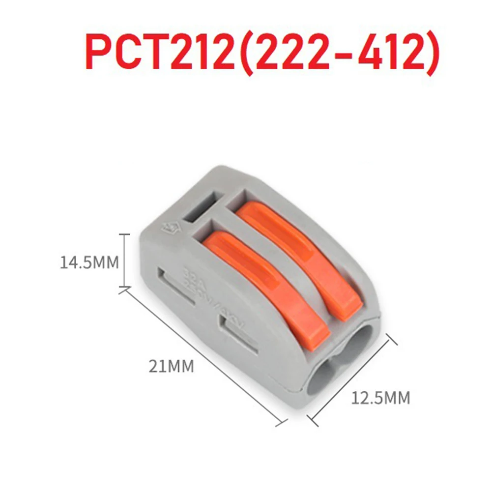 PCT-212 213 214 215 Electrical Wire Connector Push-in Terminal Block Universal Fast Wiring Cable Connectors For Cable Connection
PCT-212 213 214 215 Electrical Wire Connector Push-in Terminal Block Universal Fast Wiring Cable Connectors For Cable Connection