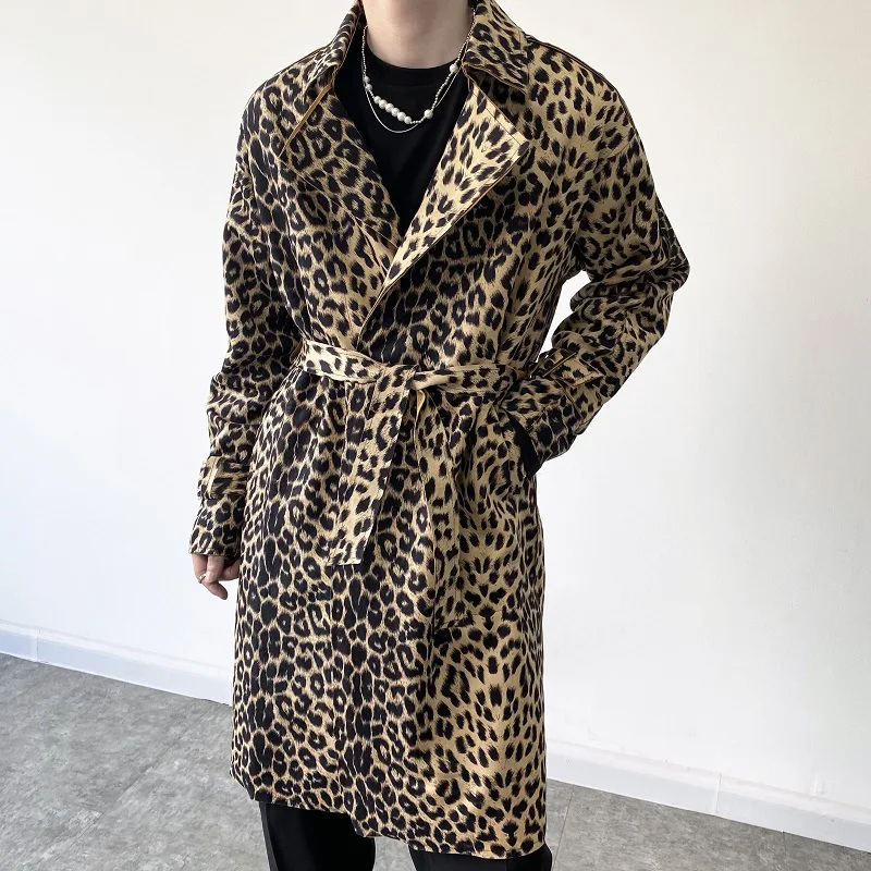 Leopard Print Trench Coat Women's 2021 Spring and Autumn New Fashion Trendy Slim Long Sleeve Jacket
Leopard Print Trench Coat Women's 2021 Spring and Autumn New Fashion Trendy Slim Long Sleeve Jacket