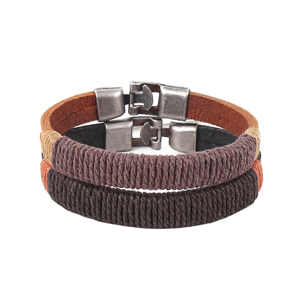 Trendy Brown Black Leather Wrap Bracelets for Women Men Summer Accessories 2021 Fashion Jewelry Bracelet Gift Femme homme
Trendy Brown Black Leather Wrap Bracelets for Women Men Summer Accessories 2021 Fashion Jewelry Bracelet Gift Femme homme