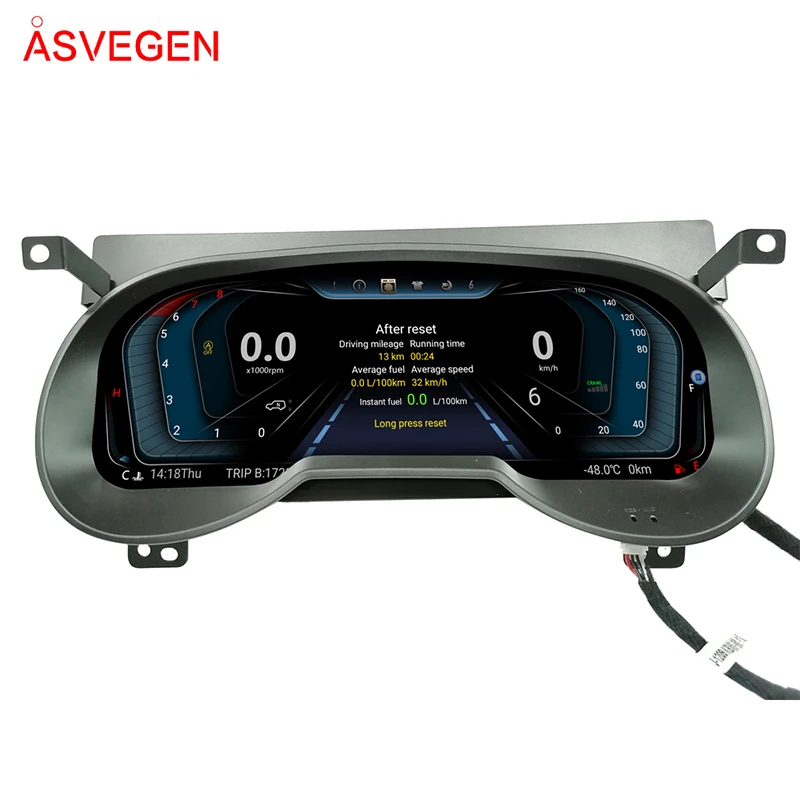 Для Toyota RAV4 2019 -2020 ЖК-приборной панели с полным ЖК-экраном приборная панель в сборе