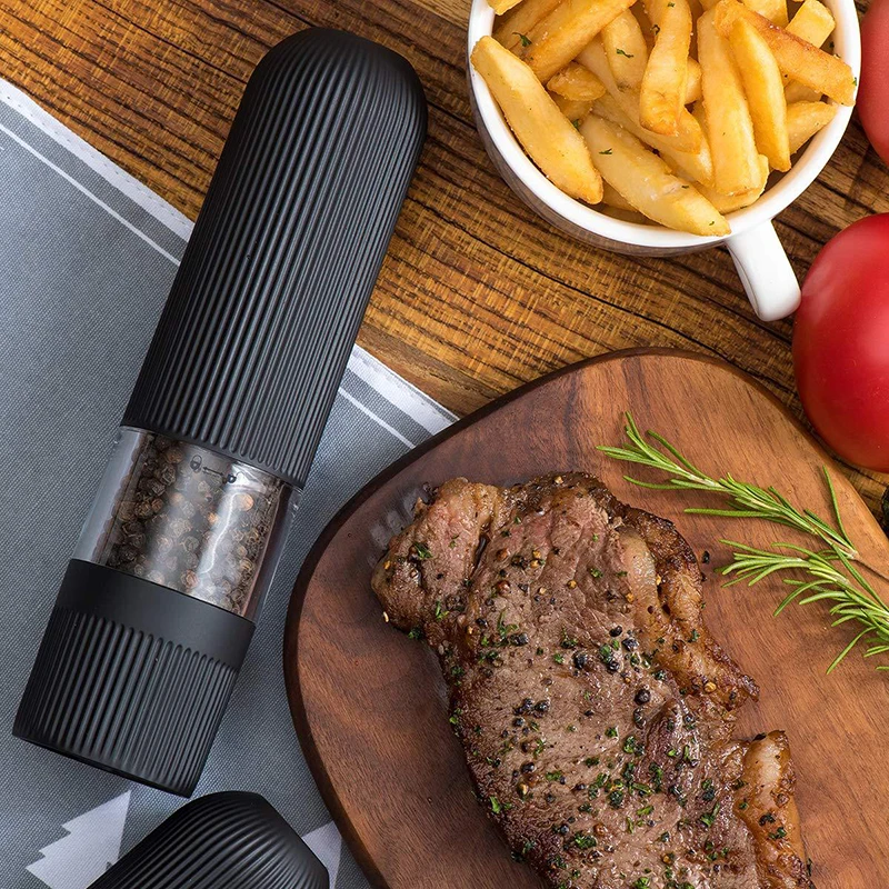 Electric Pepper Grinder One Handed Push Button Adjustable Convenience Spice Mills Grinder For Kitchen мельница для перца
Electric Pepper Grinder One Handed Push Button Adjustable Convenience Spice Mills Grinder For Kitchen мельница для перца
