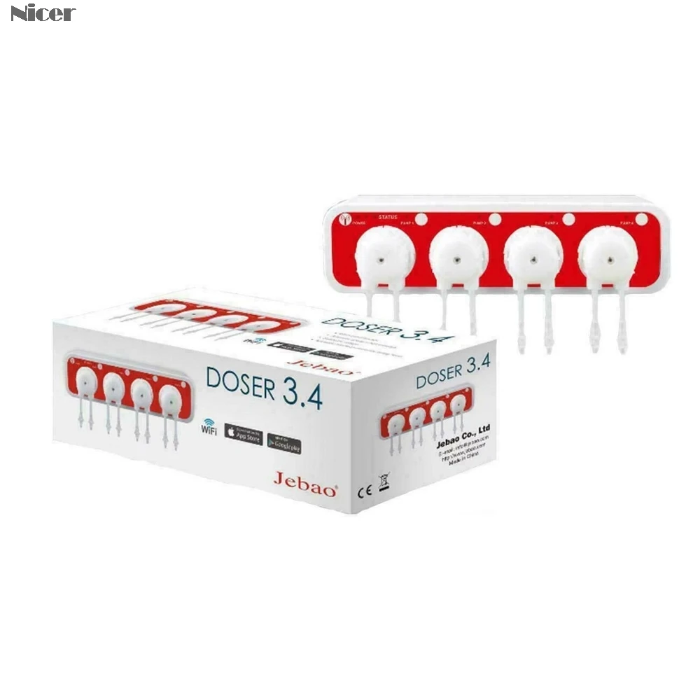 JEBAO 2.4GHz WIFI Mini Titration Pump Auto Dosing Pump Titration System Aquarium Liquid Pump For Marine Reef Doser DOSER 3.4
JEBAO 2.4GHz WIFI Mini Titration Pump Auto Dosing Pump Titration System Aquarium Liquid Pump For Marine Reef Doser DOSER 3.4