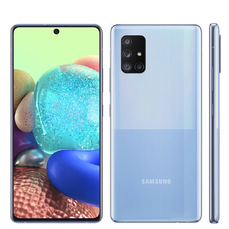Samsung Galaxy A71 телефон экран 6 7 дюймов Восьмиядерный 8 ГБ + 128 | Мобильные телефоны и