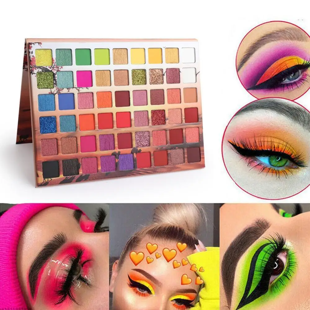54 Color Matte Eyeshadow Glitter Powder Metal Waterproof Palette maquillaje profesional makeup kit
54 Color Matte Eyeshadow Glitter Powder Metal Waterproof Palette maquillaje profesional makeup kit
