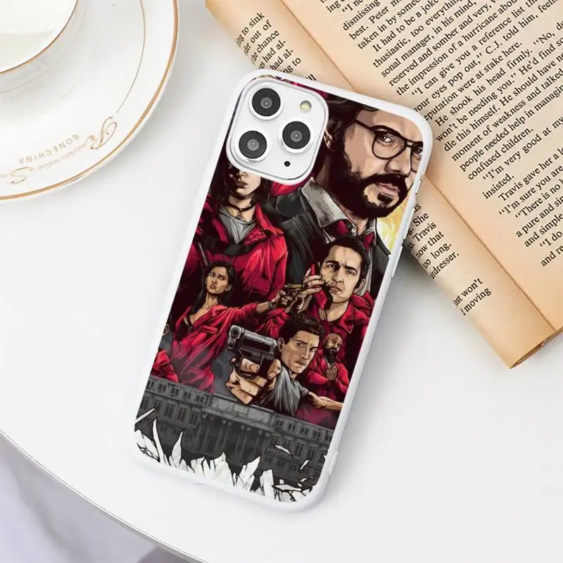 La casa de papel Phone Case Candy Color White for iPhone 11 pro XS MAX 8 7 6 6S Plus X 5S SE 2020 XR
La casa de papel Phone Case Candy Color White for iPhone 11 pro XS MAX 8 7 6 6S Plus X 5S SE 2020 XR
