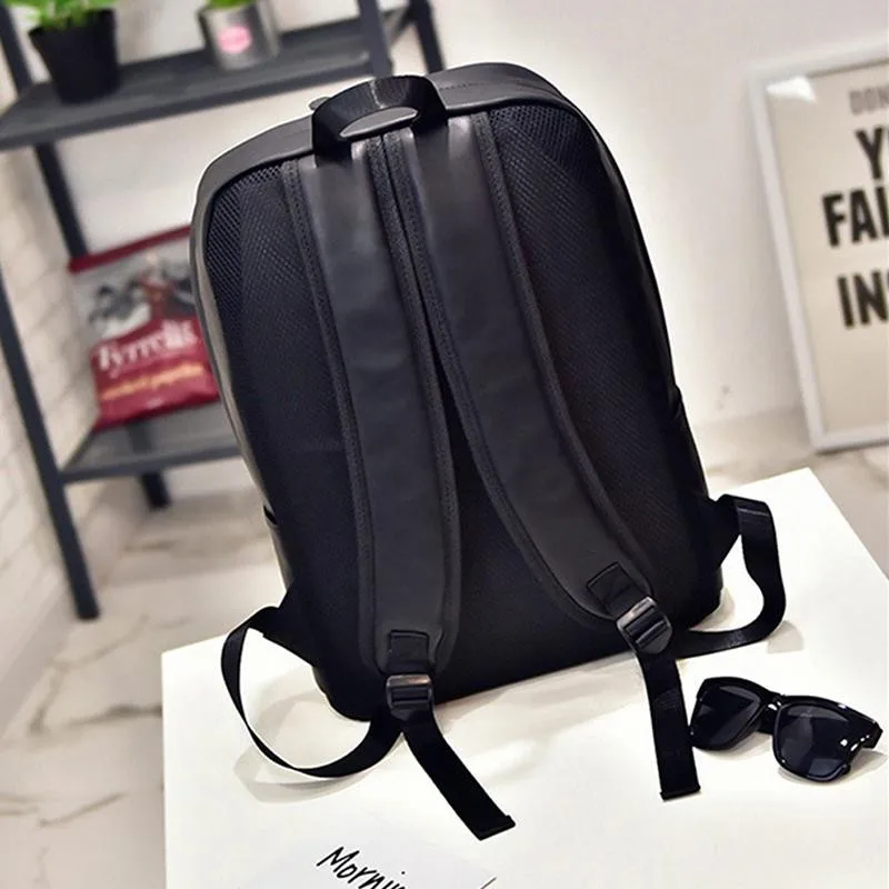 2021 Couples New Style PU Leather Backpack Double Bib Horizontal Pull Backpack Computer Bag Men's Bag Men's Backpack
2021 Couples New Style PU Leather Backpack Double Bib Horizontal Pull Backpack Computer Bag Men's Bag Men's Backpack