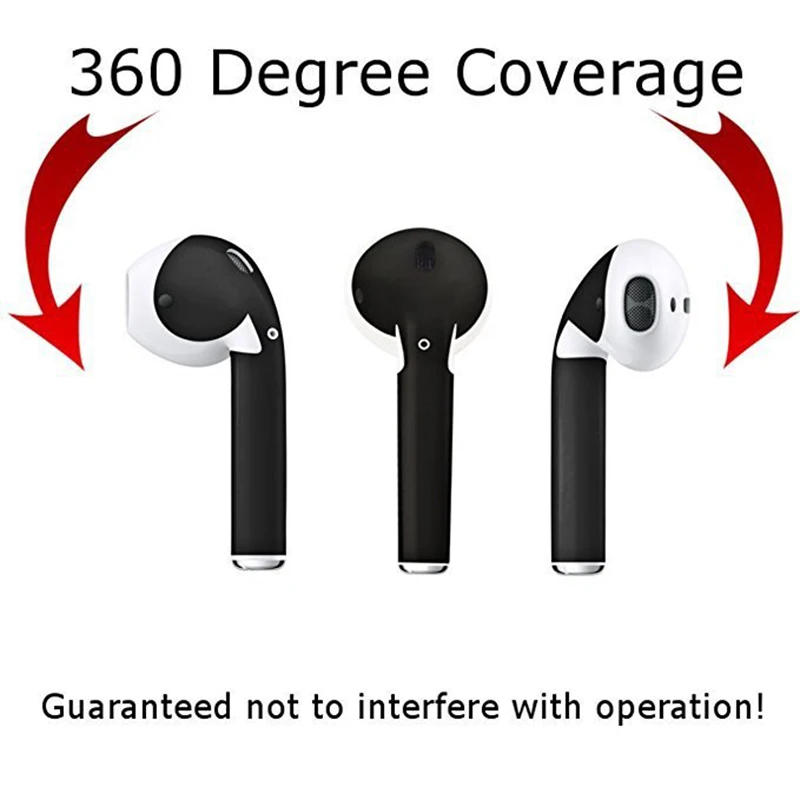 AirPods 2 Беспроводная Bluetooth пленка для наушников Пылезащитная Apple Airpods все включено