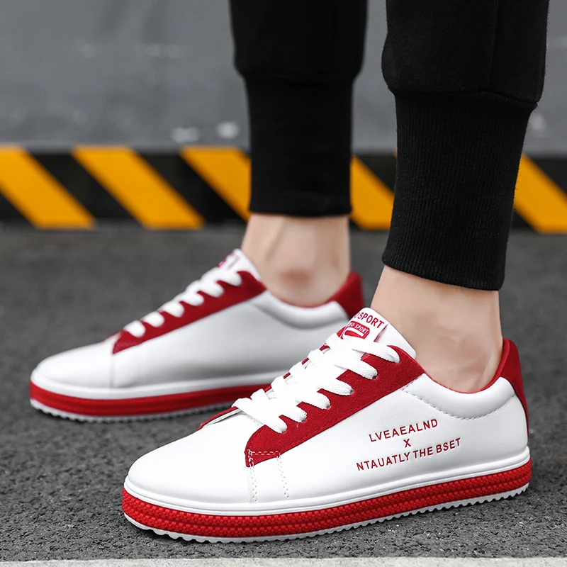 Susugrace Luxury Men Casual Sneakers Outdoor Non-slip Lace-up Male Sneakers New Breathable Men Walking Shoes Brand Black White 
Susugrace Luxury Men Casual Sneakers Outdoor Non-slip Lace-up Male Sneakers New Breathable Men Walking Shoes Brand Black White