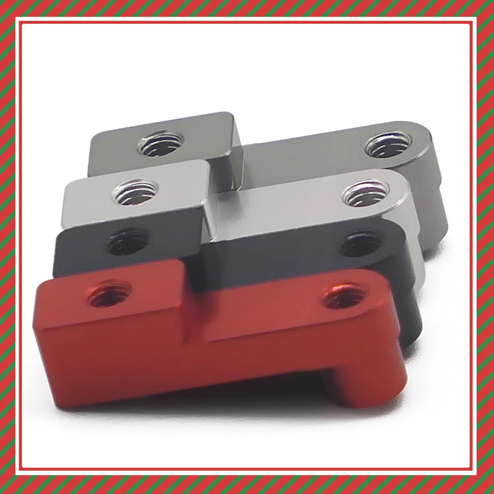 4Pcs anodized silver alloy mount plate for suspension link skid plate side skid pedal rc hobby model car 1:10 upgraded parts
4Pcs anodized silver alloy mount plate for suspension link skid plate side skid pedal rc hobby model car 1:10 upgraded parts