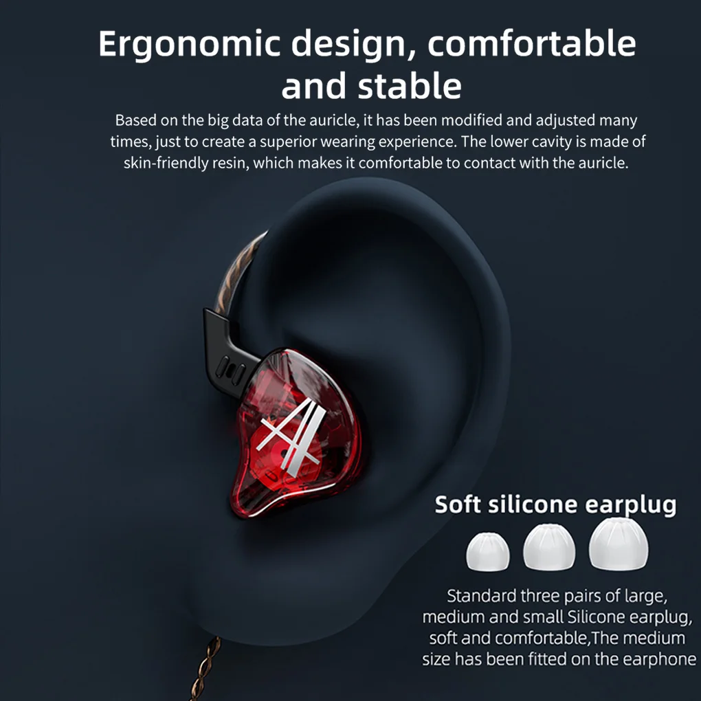 CCA CA2 Earphones One Dynamic HIFI Bass Earbuds In Ear Monitor Headphones Sport Noise Cancelling Headse For KZ EDX ZSN PRO ZS10
CCA CA2 Earphones One Dynamic HIFI Bass Earbuds In Ear Monitor Headphones Sport Noise Cancelling Headse For KZ EDX ZSN PRO ZS10