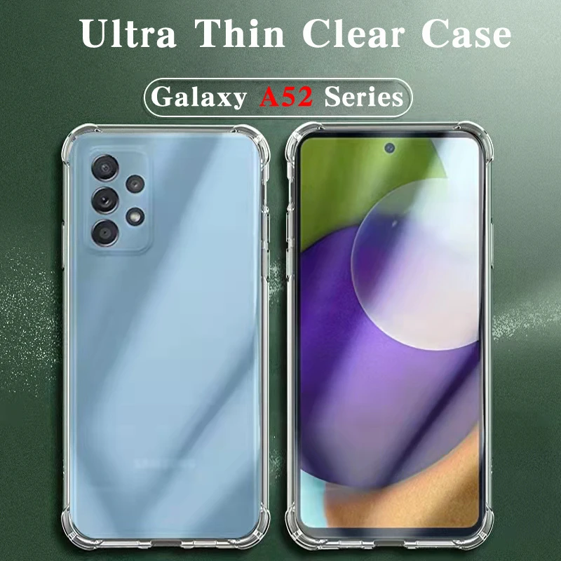 Galxy Glaxy A52 Ultra Thin Clear Case For Samsung Galaxy A52 S A52S Soft TPU Silicone Covers Galaxi Gelaksi A52 Back Cover Cases
Galxy Glaxy A52 Ultra Thin Clear Case For Samsung Galaxy A52 S A52S Soft TPU Silicone Covers Galaxi Gelaksi A52 Back Cover Cases