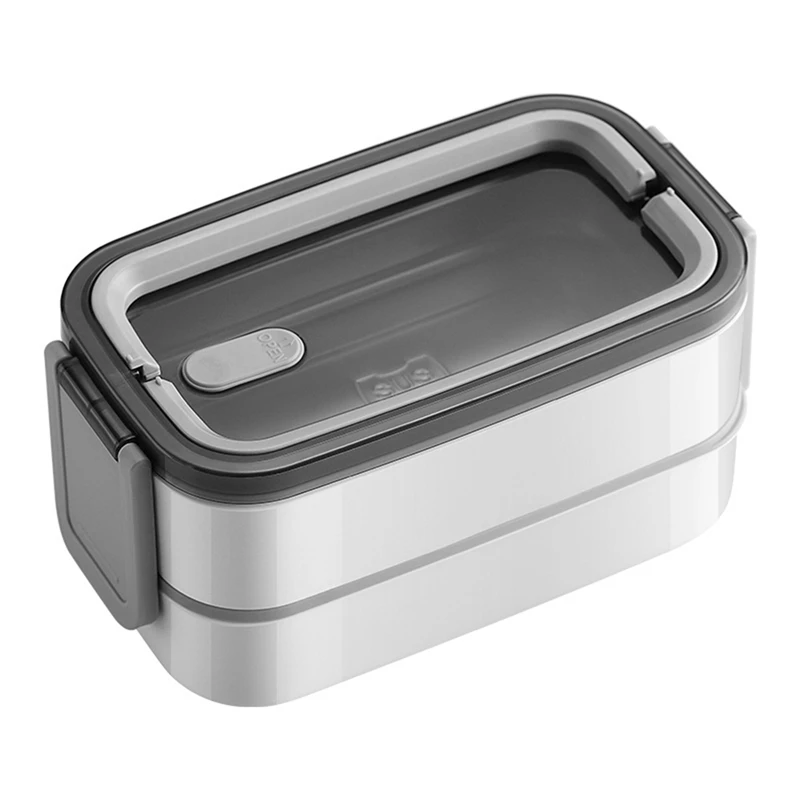 Stainless Steel304 Nordic Style Lunch Box Portable Lunch Box Microwave Heating Student Adult Double Layer White
Stainless Steel304 Nordic Style Lunch Box Portable Lunch Box Microwave Heating Student Adult Double Layer White
