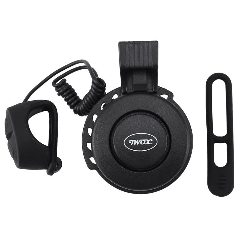 TWOOC Rechargeable Waterproof Electronic Bicycle Horn Loud Volume Cycling Handlebar Electric Bike Horn
TWOOC Rechargeable Waterproof Electronic Bicycle Horn Loud Volume Cycling Handlebar Electric Bike Horn