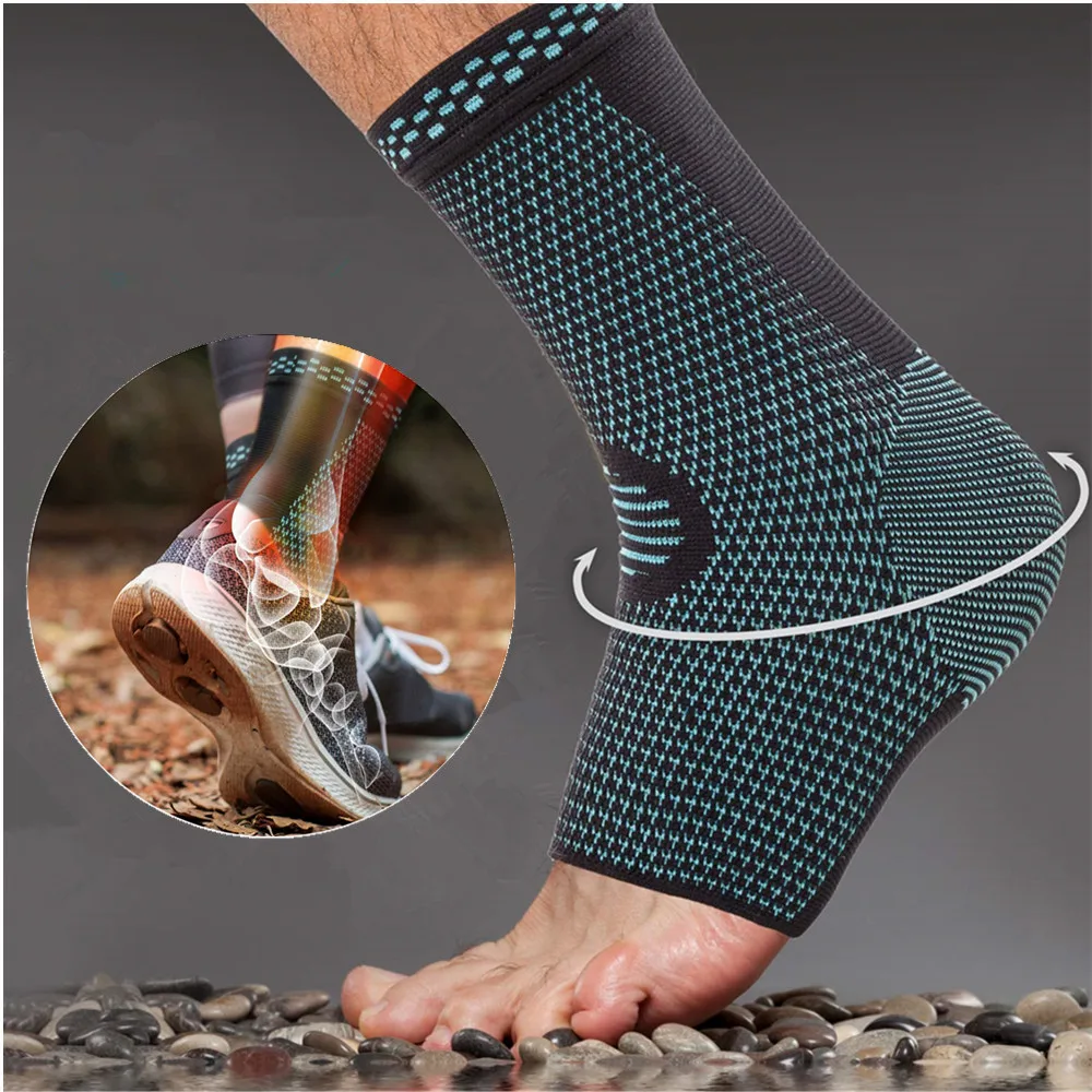 Ankle Brace Compression Support Sleeve Elastic Breathable for Injury Recovery Joint Pain Running Cycle Foot Sports Socks 1pcs
Ankle Brace Compression Support Sleeve Elastic Breathable for Injury Recovery Joint Pain Running Cycle Foot Sports Socks 1pcs