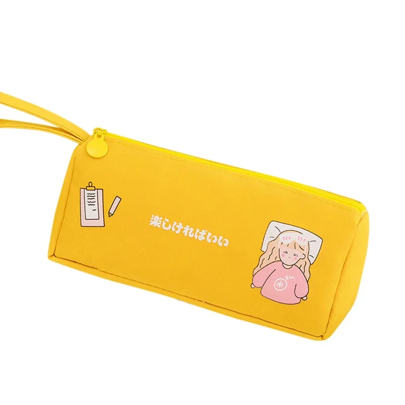 Korean Cute Hand-painted Cartoon Pencil Bag Learning Stationery Box Office Storage Bag Simple Large Capacity Case Stationery
Korean Cute Hand-painted Cartoon Pencil Bag Learning Stationery Box Office Storage Bag Simple Large Capacity Case Stationery
