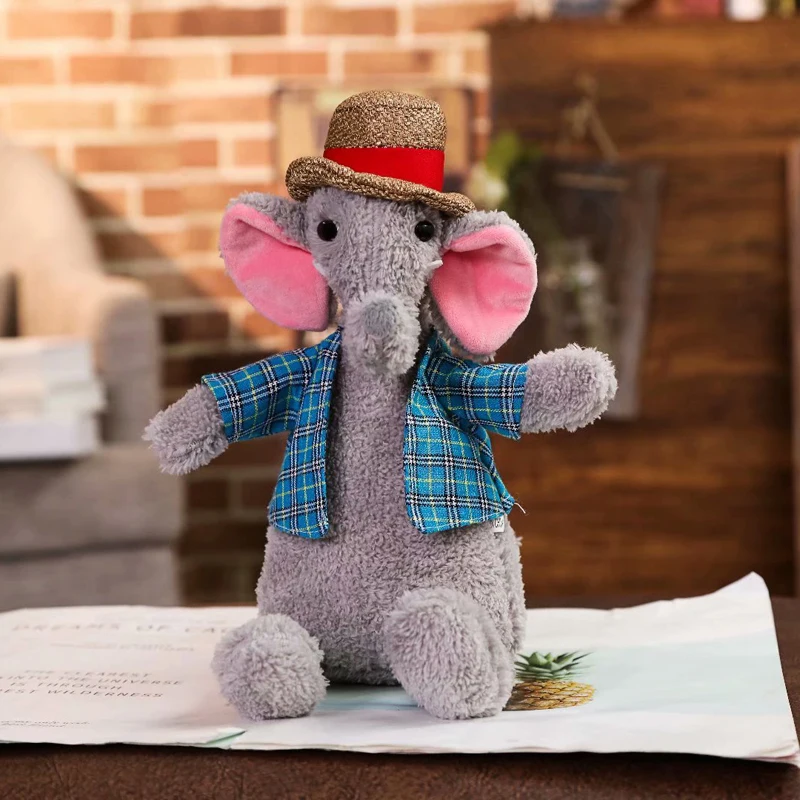 High Quality Cartoon Top Hat Animal Duck Dog Elephant Penguin Plush Toy for Children Gift Home Decoration
High Quality Cartoon Top Hat Animal Duck Dog Elephant Penguin Plush Toy for Children Gift Home Decoration