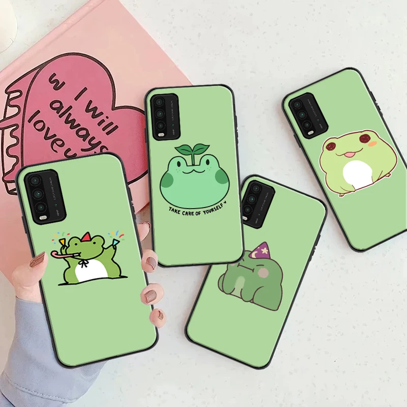 Funny Animal Frog Phone Case For Xiaomi Redmi 9 9i 9AT 9T 9A 9C Note 9 9T 9S 9 Pro Max Soft TPU Silcone Cover Coque Capa
Funny Animal Frog Phone Case For Xiaomi Redmi 9 9i 9AT 9T 9A 9C Note 9 9T 9S 9 Pro Max Soft TPU Silcone Cover Coque Capa