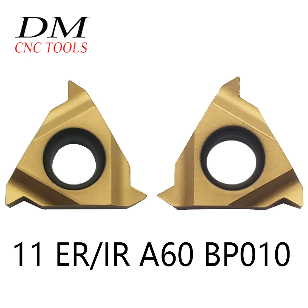 10pcs 11ER A60 BP010 /11IR A60 BP010 Cemented carbide CNC tool blade for thread turning tool boring
10pcs 11ER A60 BP010 /11IR A60 BP010 Cemented carbide CNC tool blade for thread turning tool boring