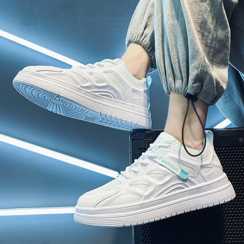 Tenis Masculino Men's Shoes Summer Breathable 2021 New All-match Casual Shoes Student Mesh Sports White Shoes Sneakers Men
Tenis Masculino Men's Shoes Summer Breathable 2021 New All-match Casual Shoes Student Mesh Sports White Shoes Sneakers Men