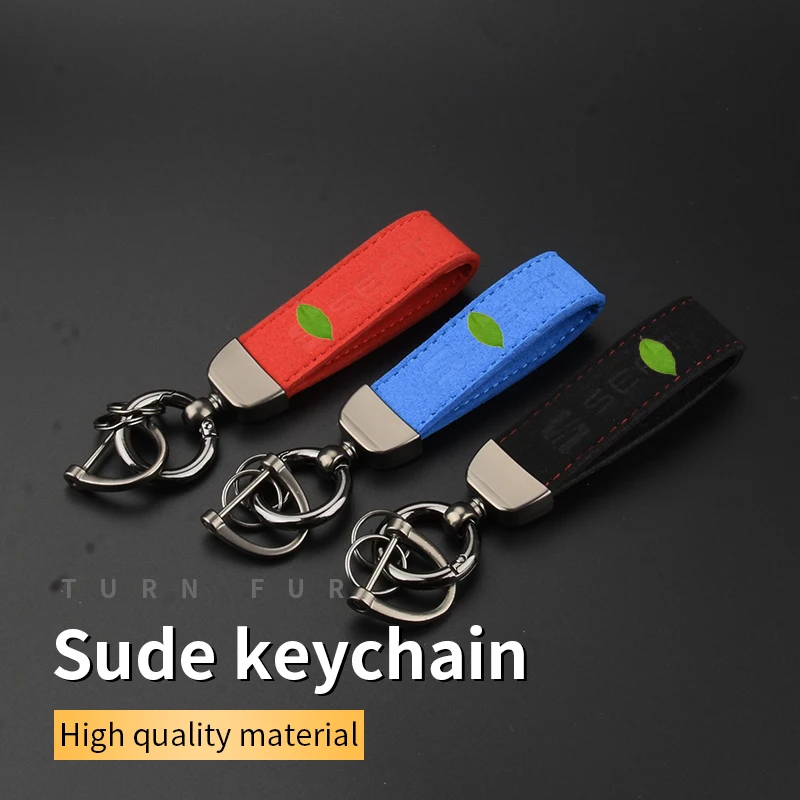 High-Grade Suede Key Strap Metal Ring for Seat Ibiza Leon Ateca Exeo Altea Alhambra Toledo Key Accessory Belt
High-Grade Suede Key Strap Metal Ring for Seat Ibiza Leon Ateca Exeo Altea Alhambra Toledo Key Accessory Belt