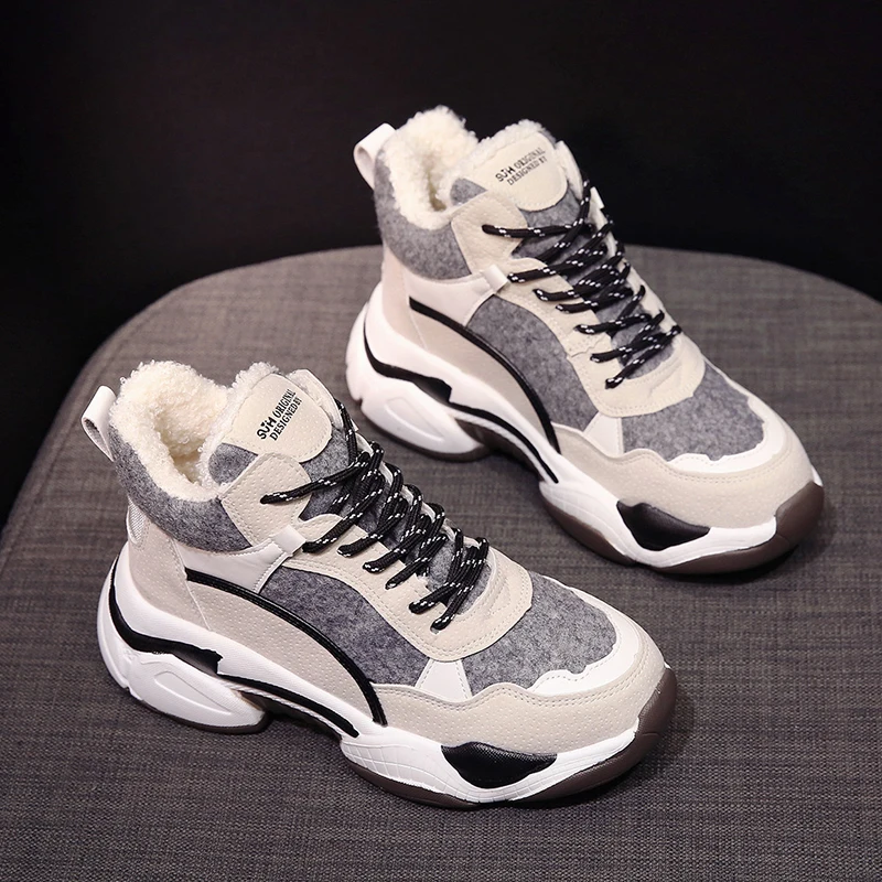 2020 Winter Women's Sneakers Platform Vulcanize Shoes Fashion Breathable Casual Running Winter Shoe for Woman Female
2020 Winter Women's Sneakers Platform Vulcanize Shoes Fashion Breathable Casual Running Winter Shoe for Woman Female