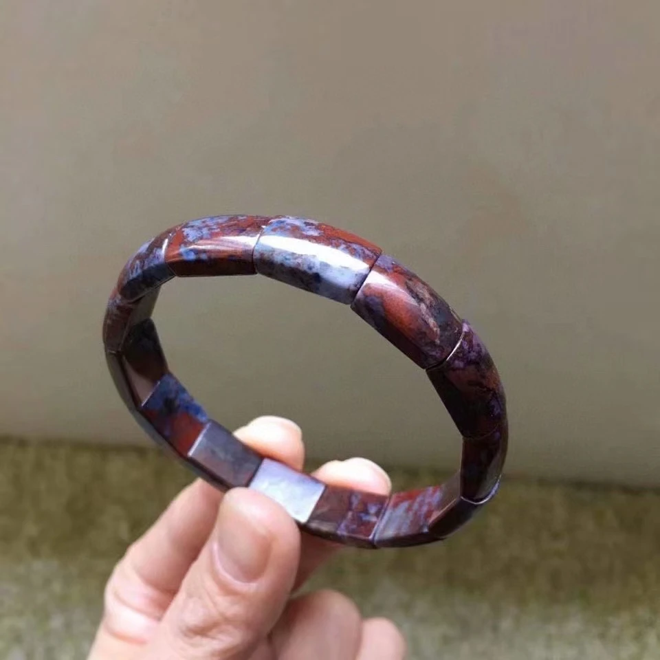 Genuine Natural Purple Sugilite South Africa Bracelet Bangle Crystal Rectangle Beads Stretch Women Men 5.7*10mm AAAAAA 
Genuine Natural Purple Sugilite South Africa Bracelet Bangle Crystal Rectangle Beads Stretch Women Men 5.7*10mm AAAAAA