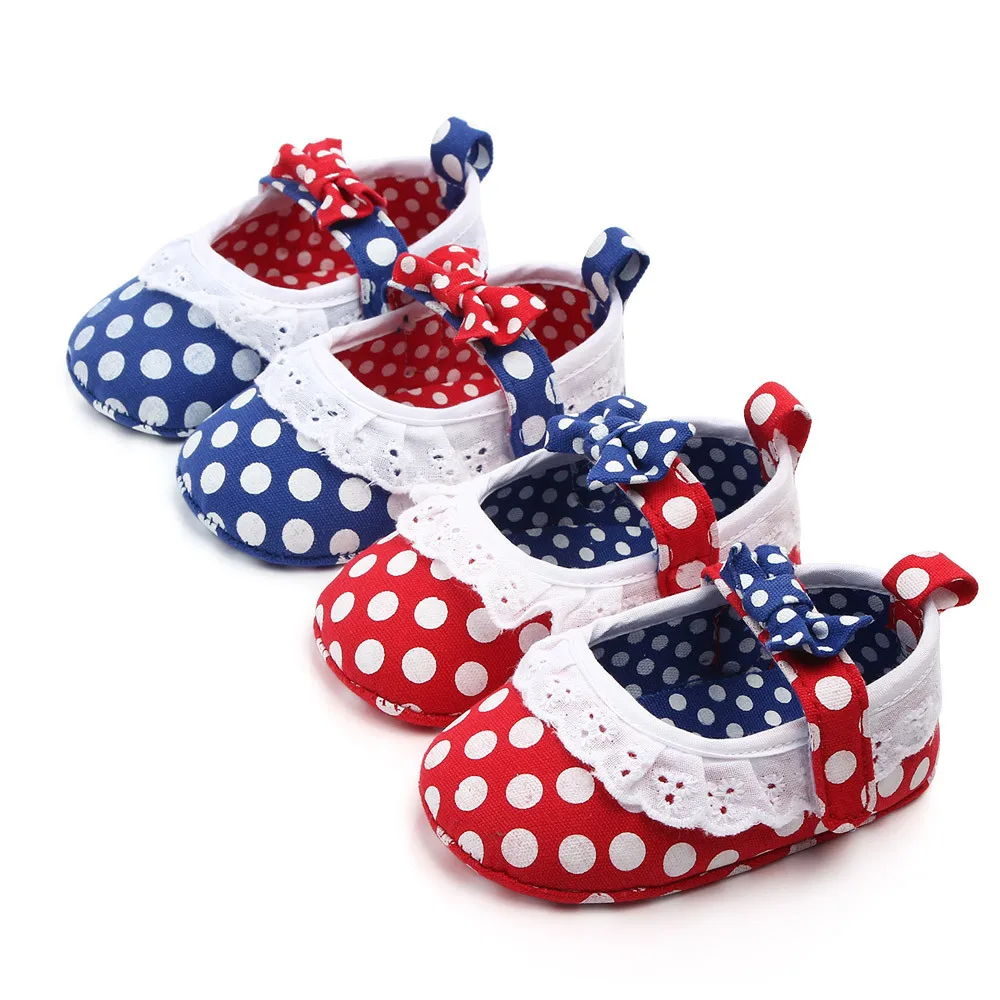 New Cotton Baby Girl shoes Polka dot bow baby shoes indoor soft bottom toddler shoes princess baby shoes First Walkers
New Cotton Baby Girl shoes Polka dot bow baby shoes indoor soft bottom toddler shoes princess baby shoes First Walkers