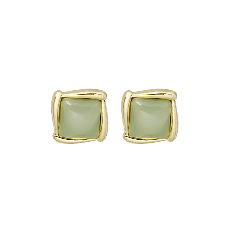 LOVOACC Luxury Square Geometrical Opals Stud Earring for Women Fashion Pink Green Color Metal Party Earring Jewelry Pendientes
LOVOACC Luxury Square Geometrical Opals Stud Earring for Women Fashion Pink Green Color Metal Party Earring Jewelry Pendientes