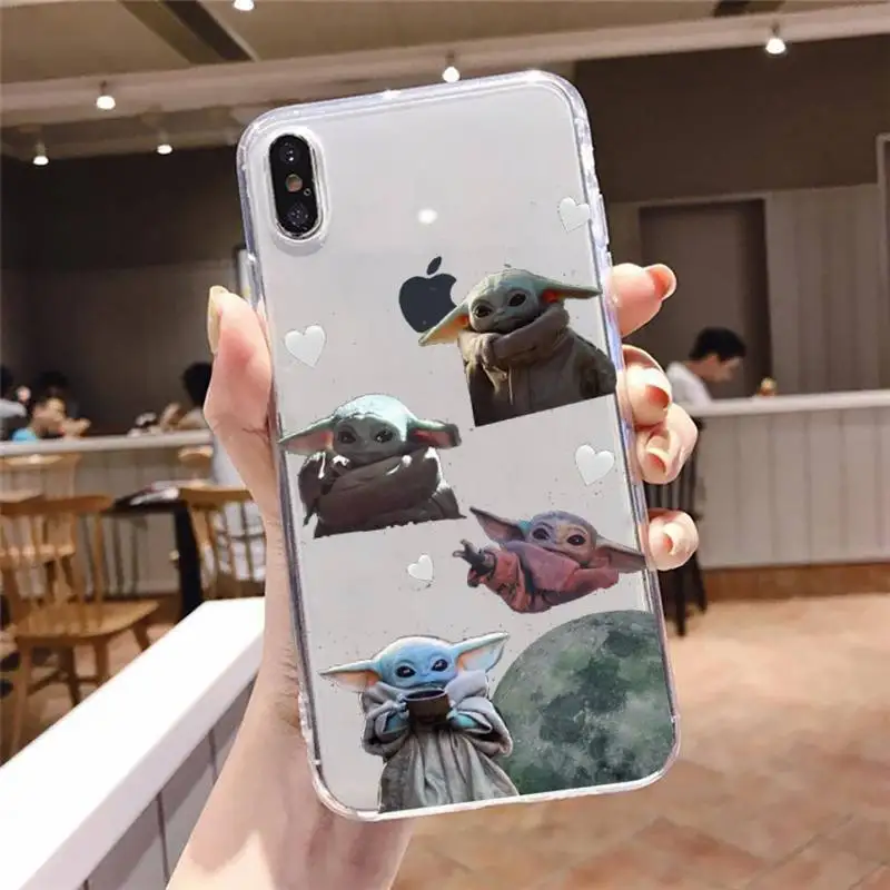 Cute Lovely Baby Yodae-compatible Phone Case Transparent Case For Iphone 6 6s 7 8 Plus XR X XS 11 12 Pro Max
Cute Lovely Baby Yodae-compatible Phone Case Transparent Case For Iphone 6 6s 7 8 Plus XR X XS 11 12 Pro Max