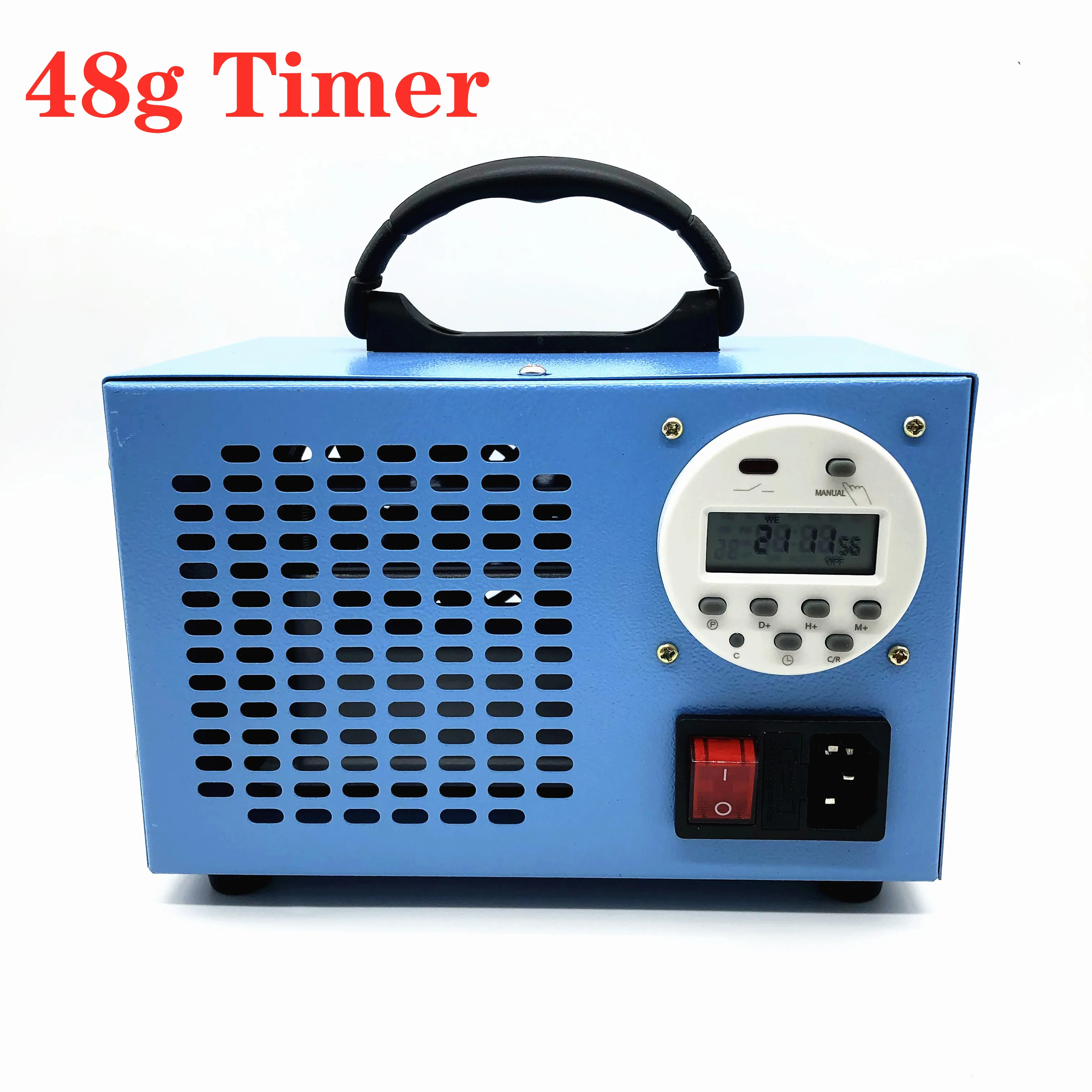 Ozone Generator 48g/h 36g/h 28g/h Ozone Machine Ozono Air Purifier cleaner Disinfection Sterilization Remove odor O3 With timer
Ozone Generator 48g/h 36g/h 28g/h Ozone Machine Ozono Air Purifier cleaner Disinfection Sterilization Remove odor O3 With timer