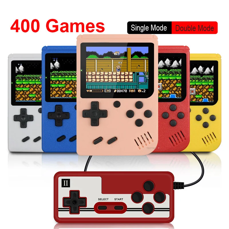 400 in 1video game console Retro Portable Mini Handheld Game 3.0 Inch Color LCD Kids Color Game Player Built-in 400 games
400 in 1video game console Retro Portable Mini Handheld Game 3.0 Inch Color LCD Kids Color Game Player Built-in 400 games