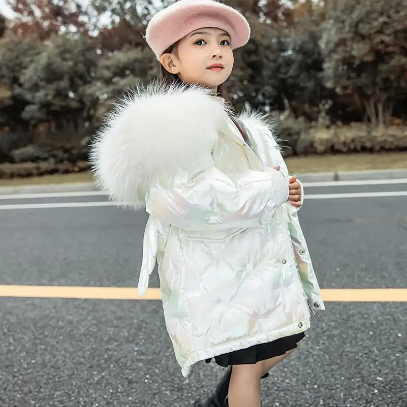 Детская куртка на пуху, пальто, мода для девочек, белые куртки-пуховики на утином пуху для От 2 до 10 лет принцессы с меховым воротником Верхня... 
Детская куртка на пуху, пальто, мода для девочек, белые куртки-пуховики на утином пуху для От 2 до 10 лет принцессы с меховым воротником Верхня...